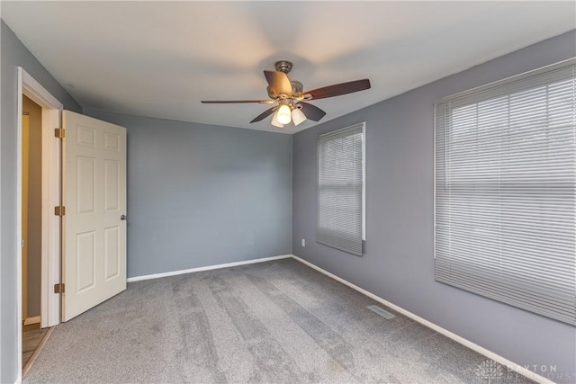 6235 Pheasant Hill Rd, Dayton, OH 45424 - empty room featuring a ceiling fan and carpet