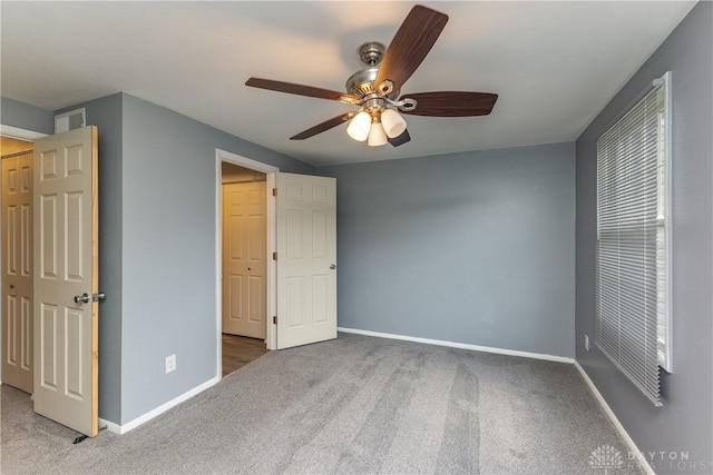 6235 Pheasant Hill Rd, Dayton, OH 45424 - unfurnished bedroom with carpet flooring and ceiling fan