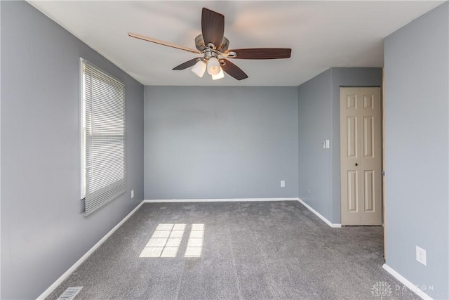 6235 Pheasant Hill Rd, Dayton, OH 45424 - carpeted spare room with ceiling fan and baseboards