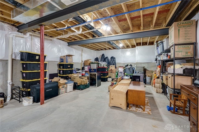 598 Twilight Ln, Dayton, OH 45440 - view of unfinished basement