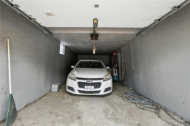 6101 Capri Dr, Cincinnati, OH 45224 - garage with a garage door opener