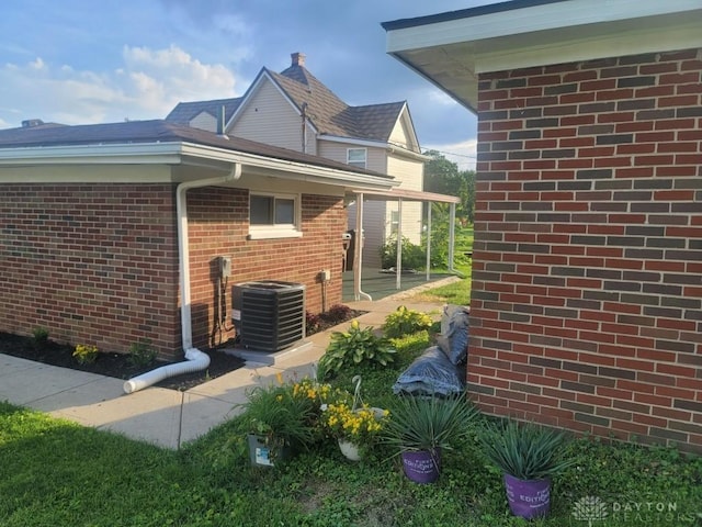 612 E Market St, Xenia, OH 45385 - view of property exterior featuring brick siding