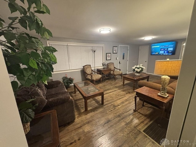 612 E Market St, Xenia, OH 45385 - living area featuring wood finished floors
