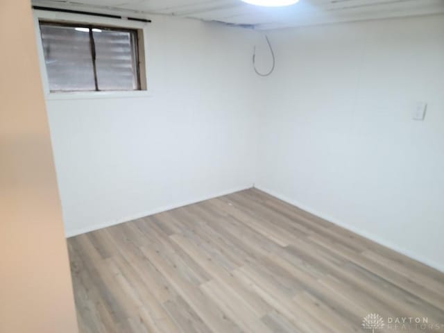 612 E Market St, Xenia, OH 45385 - finished basement with wood finished floors