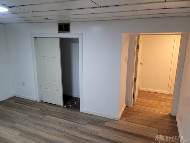 612 E Market St, Xenia, OH 45385 - unfurnished room featuring wood finished floors and baseboards