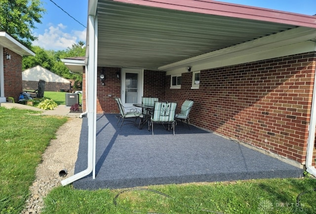 612 E Market St, Xenia, OH 45385 - view of patio / terrace featuring outdoor dining space