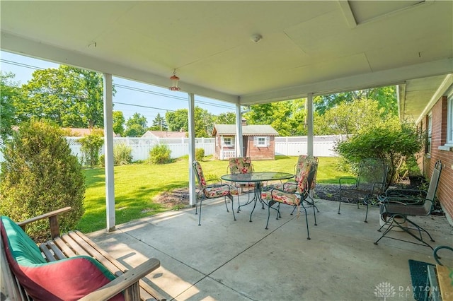 928 E Stroop Rd, Kettering, OH 45429 - sunroom / solarium with outdoor dining area and healthy amount of natural light