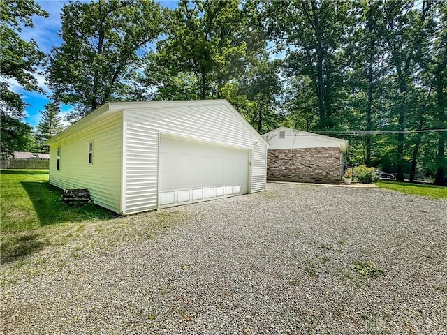 291 Schlitz Dr, Fayetteville, OH 45118 - view of detached garage