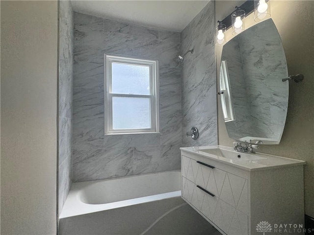 2627 Wayland Ave, Dayton, OH 45420 - bathroom with bathing tub / shower combination and vanity