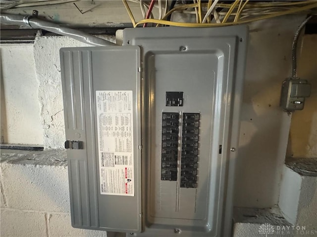 2627 Wayland Ave, Dayton, OH 45420 - utility room with electric panel