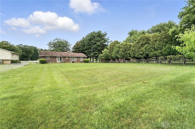 2042 Hilltop Rd, Xenia, OH 45385 - view of fenced backyard