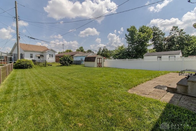 27 Hillview Ave, Miamisburg, OH 45342 - fenced backyard with a shed