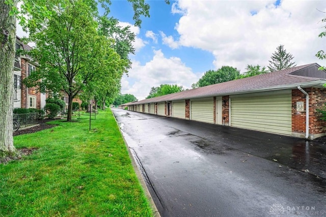 8869 Washington Colony Dr, Dayton, OH 45458 - view of road featuring community garages