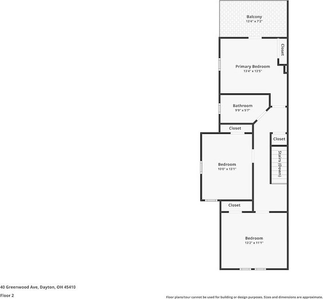 38-40 Greenwood Ave, Dayton, OH 45410 - view of floor plan / room layout