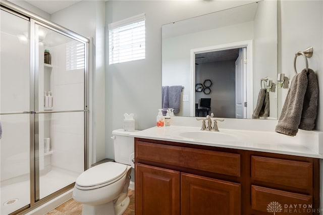 2937 E Ambrosia Ln, Xenia, OH 45385 - full bathroom with a stall shower and vanity