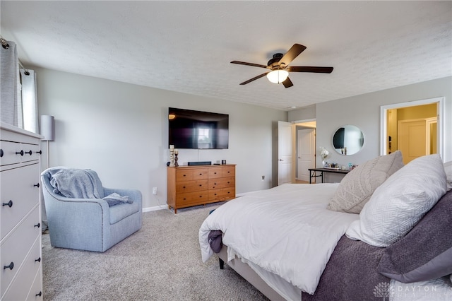 2937 E Ambrosia Ln, Xenia, OH 45385 - bedroom with carpet flooring and ceiling fan