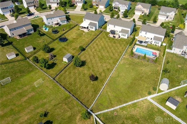 2937 E Ambrosia Ln, Xenia, OH 45385 - aerial view of property's location featuring a pool area and nearby suburban area