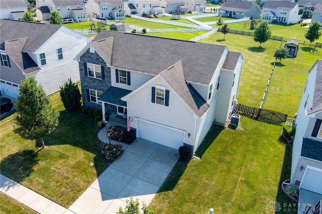 2937 E Ambrosia Ln, Xenia, OH 45385 - aerial view of residential area