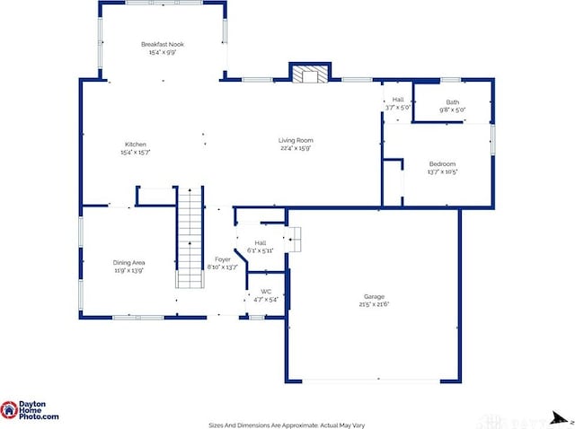 2937 E Ambrosia Ln, Xenia, OH 45385 - view of room layout