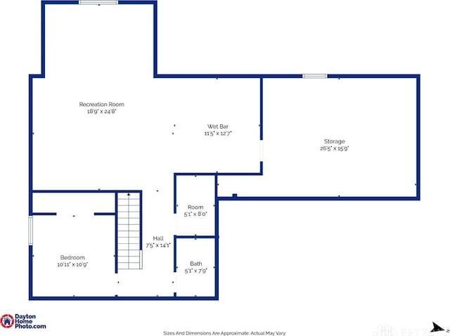 2937 E Ambrosia Ln, Xenia, OH 45385 - view of floor plan / room layout