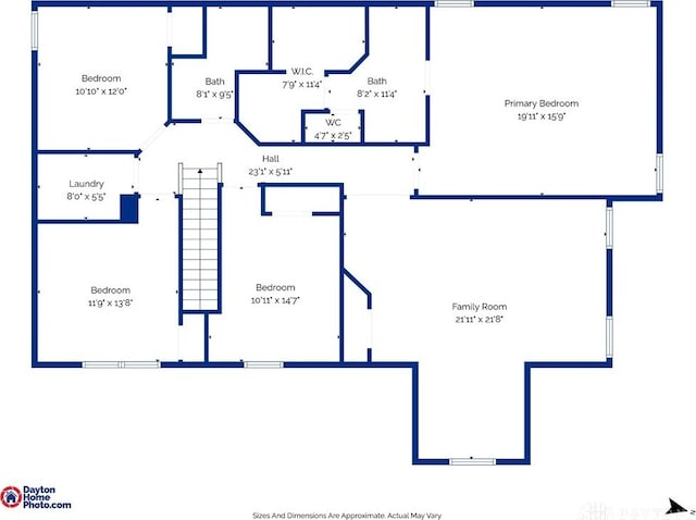 2937 E Ambrosia Ln, Xenia, OH 45385 - view of room layout