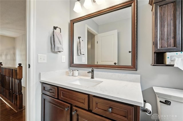 7793 Birchwood Ct, Mason, OH 45040 - bathroom with vanity and wood finished floors