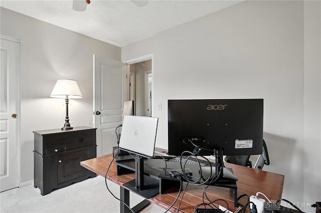 7793 Birchwood Ct, Mason, OH 45040 - office space featuring carpet and a textured ceiling