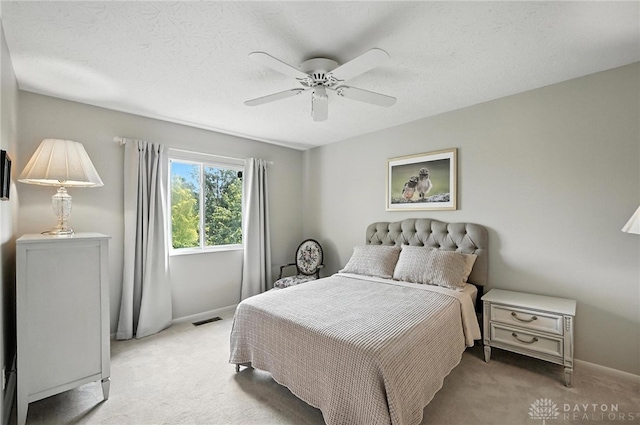 7793 Birchwood Ct, Mason, OH 45040 - bedroom with carpet and a ceiling fan