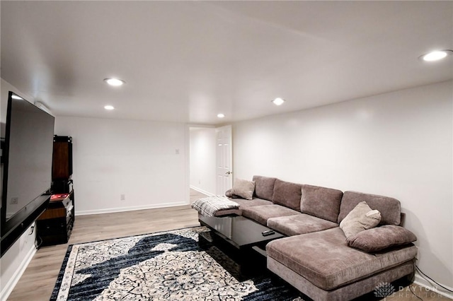 719 N Keowee St, Dayton, OH 45404 - living area with light wood-style floors and recessed lighting