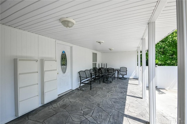 719 N Keowee St, Dayton, OH 45404 - view of patio / terrace featuring outdoor dining space