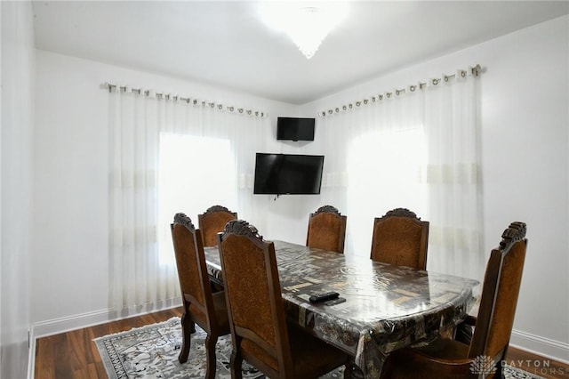 719 N Keowee St, Dayton, OH 45404 - dining room with wood finished floors and baseboards