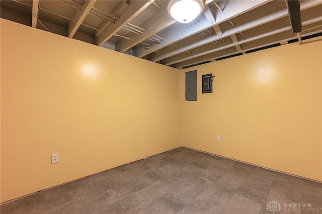 5282 Rahway Ct, Clayton, OH 45415 - finished basement featuring electric panel