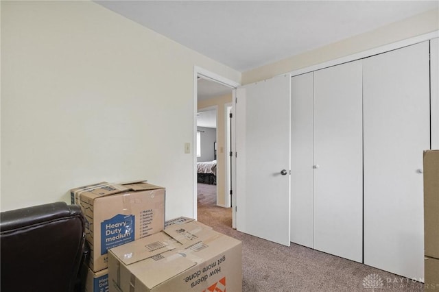 5433 Pentland Cir, Huber Heights, OH 45424 - bedroom featuring light carpet and a closet