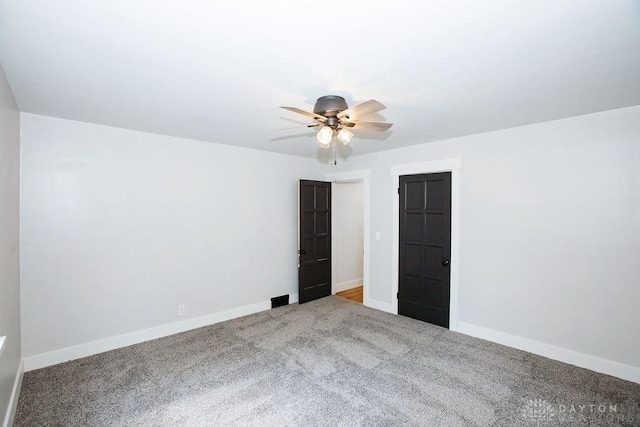 1151 Brookview Ave, Dayton, OH 45409 - unfurnished room featuring ceiling fan and carpet