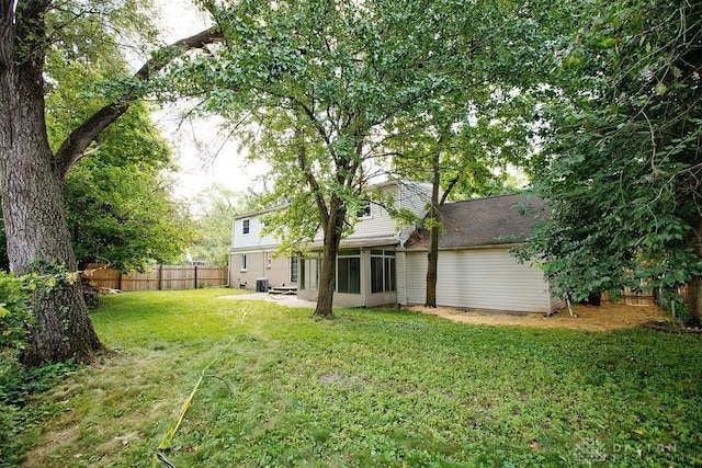 1151 Brookview Ave, Dayton, OH 45409 - view of yard with a sunroom