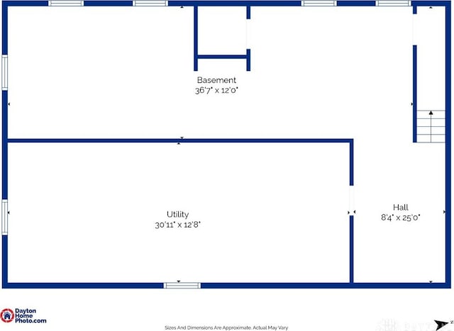 57 Pollyanna Ave, Germantown, OH 45327 - view of home floor plan
