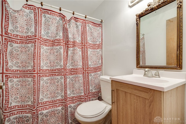 57 Pollyanna Ave, Germantown, OH 45327 - full bathroom featuring vanity and a shower with shower curtain