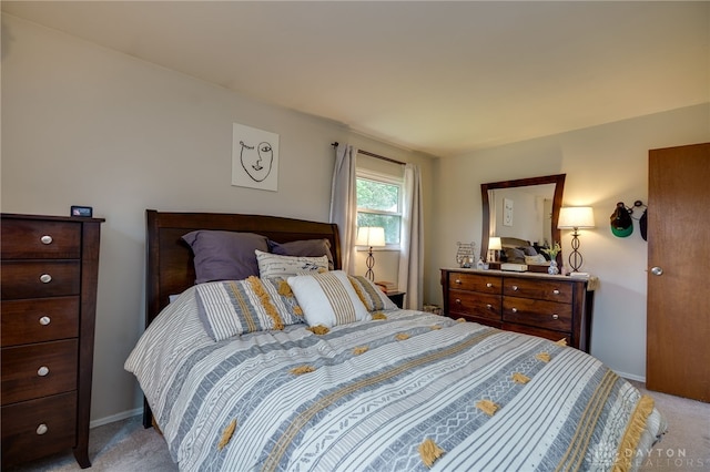 338 Chatham Dr, Fairborn, OH 45324 - bedroom with light colored carpet and baseboards