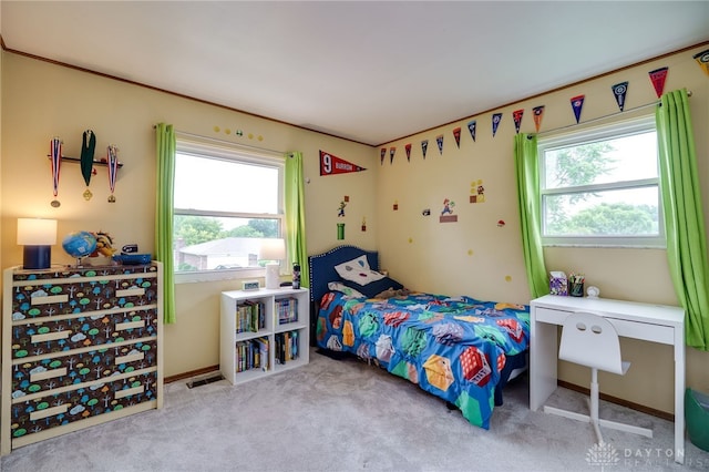 338 Chatham Dr, Fairborn, OH 45324 - carpeted bedroom with multiple windows