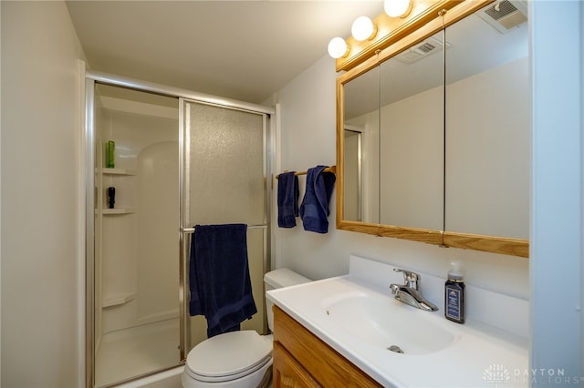338 Chatham Dr, Fairborn, OH 45324 - full bathroom featuring vanity and a shower stall
