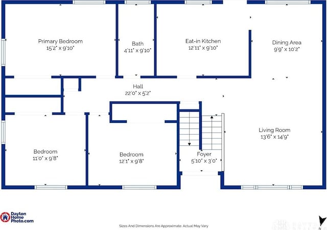 338 Chatham Dr, Fairborn, OH 45324 - view of floor plan / room layout