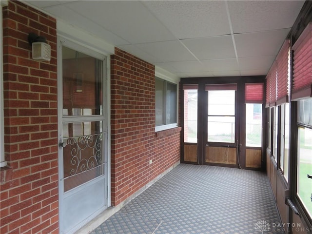 2830 Kennedy Ave, Dayton, OH 45420 - view of unfurnished sunroom