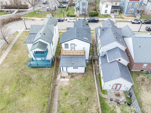 130 Mound St, Dayton, OH 45402 - aerial perspective of suburban area