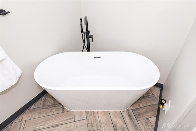 130 Mound St, Dayton, OH 45402 - bathroom view of a freestanding bath