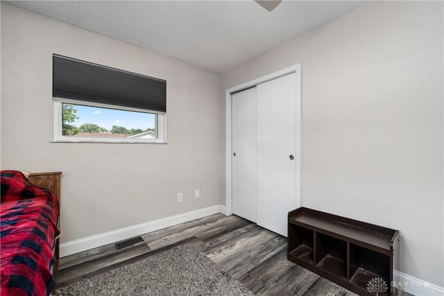 670 Saxony Dr, Xenia, OH 45385 - unfurnished bedroom with wood finished floors and baseboards