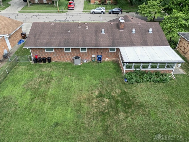670 Saxony Dr, Xenia, OH 45385 - view from above of property