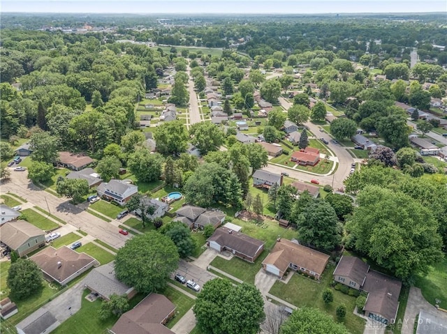 670 Saxony Dr, Xenia, OH 45385 - aerial perspective of suburban area