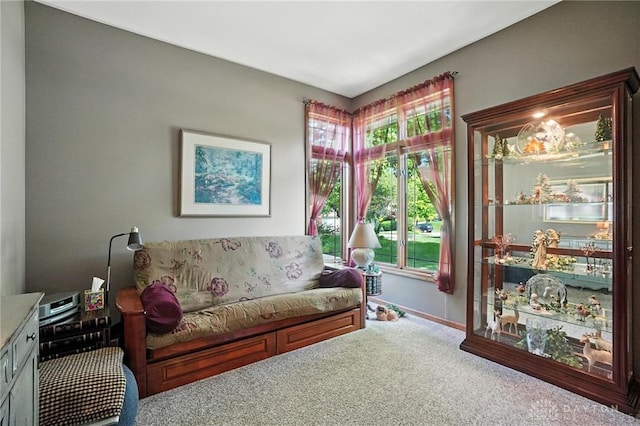 95 Sycamore Creek Dr, Springboro, OH 45066 - carpeted living room with baseboards