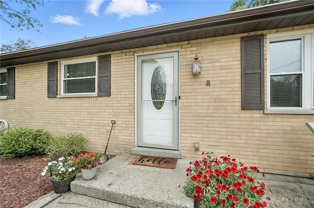 3755 Everett Dr, Loveland, OH 45140 - view of exterior entry with brick siding