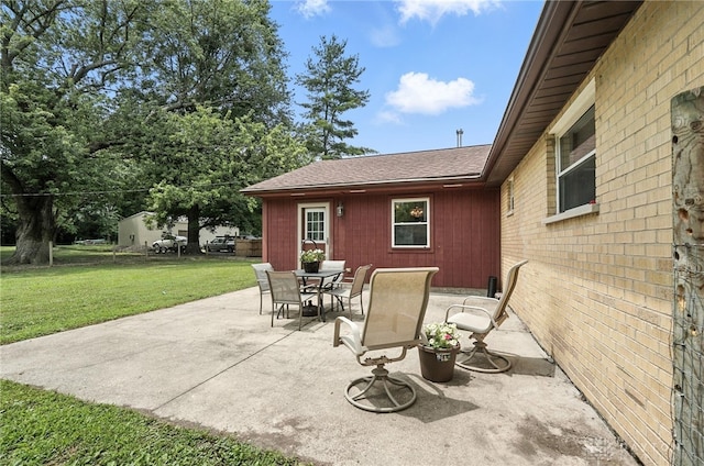 3755 Everett Dr, Loveland, OH 45140 - view of patio / terrace with outdoor dining space